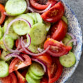 Onion, Tomato & Cucumber Salad